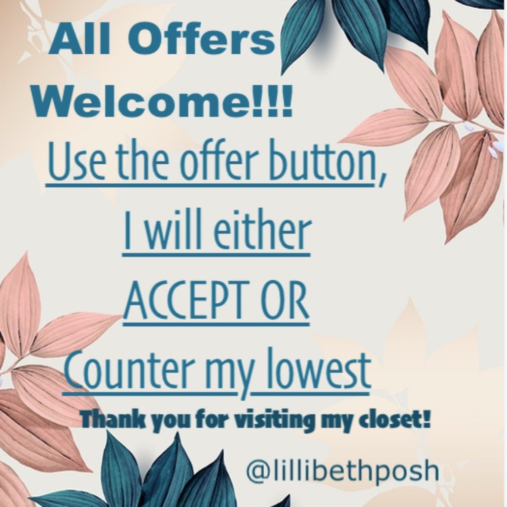 All offers welcome!!